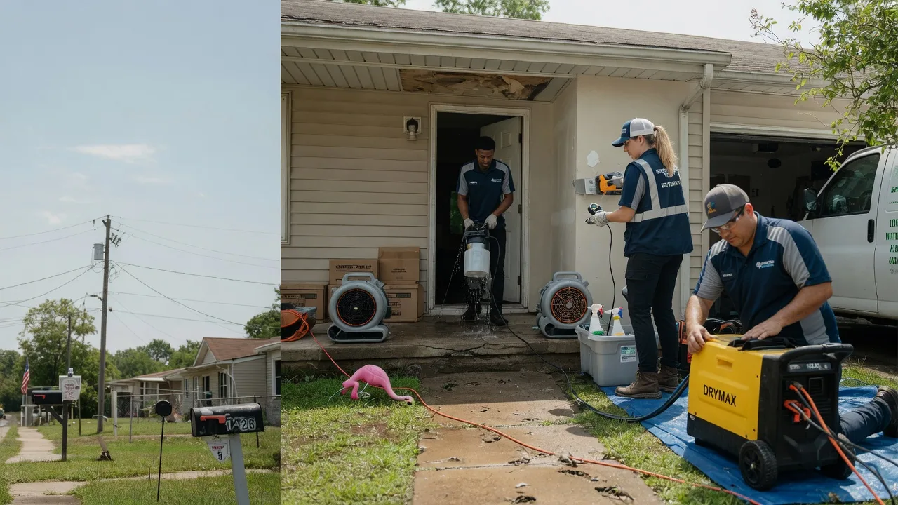 Storm Damage Water Removal in Chamberlain, SD near me
